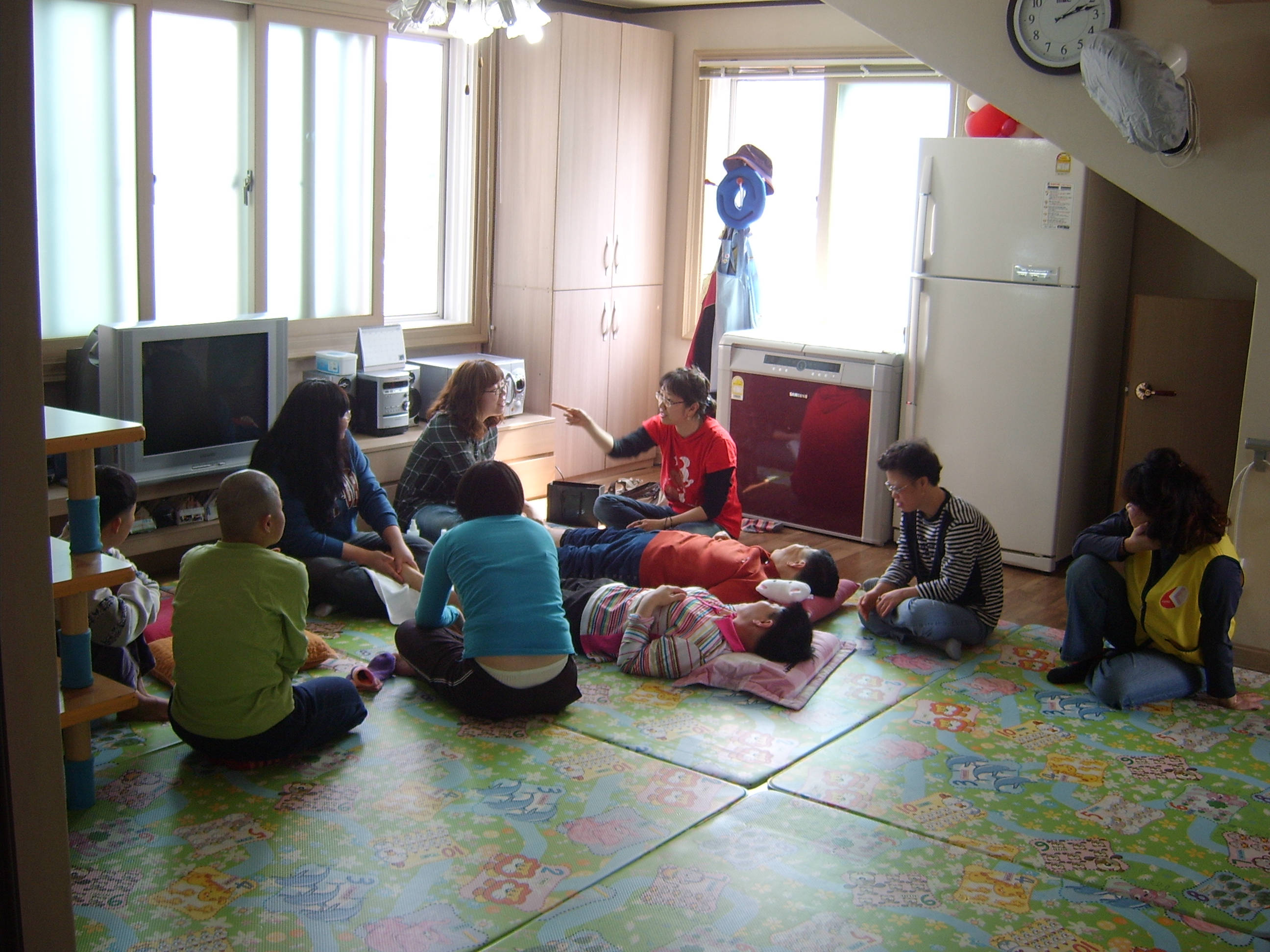 장애우시설 방문